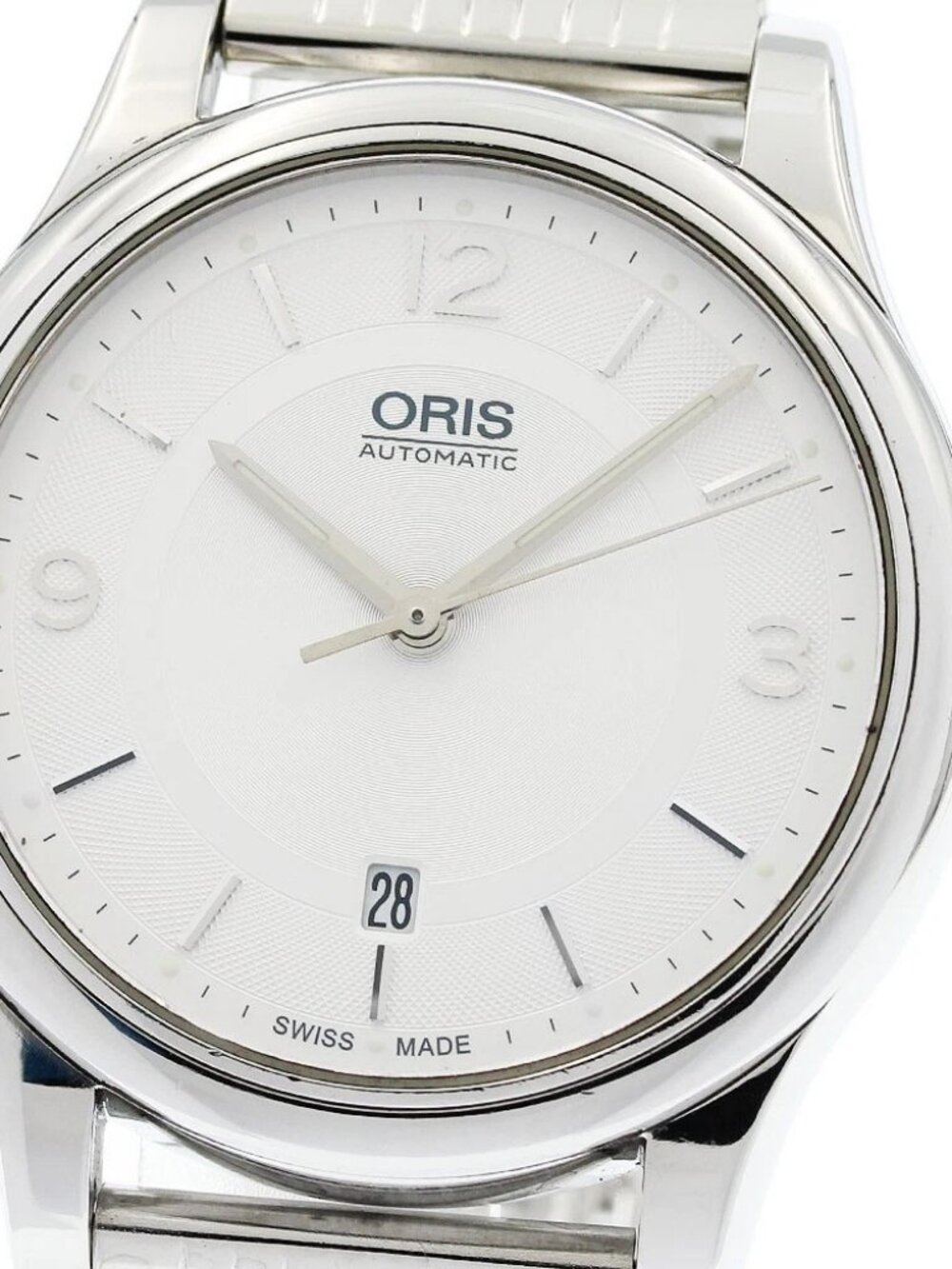 ORIS Classic 7594 Date Silver Dial Automatic Men's Watch